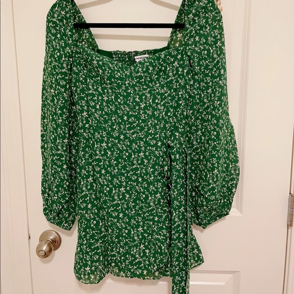 Reformation Cammi Dress Parsley - Picture 5 of 7